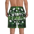 thumbnail image 3 of Naloa Happy Easter Men's Beach Shorts, Surfing shorts, Swim trunks, Quick Dry Swim Trunks for Surfing Beach Fun - X-Large, 3 of 9