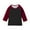 Kids Tops Wine, variant on Boys & Girls 3/4 Sleeve Tops Casual Crewneck T Shirts Size 3-14 Teens Trendy Color Block Pullover Raglan Basic Loungewear Workout Tees Top