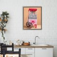thumbnail image 3 of Stupell Industries Eclectic Retro Disco Popcorn Machine Brown Floating Frame Canvas Art, 17 x 21, by LISH Creative, 3 of 8