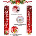 thumbnail image 2 of Shiyou-Banderole de Noël, Bannière Bonne Année pour Réveillon, Panneau de Porche pour Décoration Intérieure Extérieure Jardin Fête Noël, 2 of 4