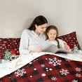 thumbnail image 5 of Castle Fairy Gnome Tree Christmas Comforter Set, Full, 3-Piece, 5 of 8