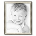 thumbnail image 2 of ArtToFrames 18" x 22" Antique Silver Panel Picture Frame, 18x22 inch Silver Wood Poster Frame (WOM-4760), 5 Pack, 2 of 7