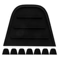 thumbnail image 1 of Shisuyan Protecteur de Support Noir 8 Pcs 4.7X3.7X0.4In, 1 of 8