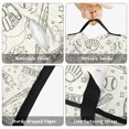 thumbnail image 6 of Baseballs and Text Light Beige Pattern Teens Toddler Nap Mat with Pillow, Sleeping Mat Bag for Preschool Daycare 50"x20", 6 of 6