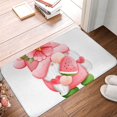 thumbnail image 4 of Susaid Watercolor Tropical Gnomes Print Doormat,Porch Decor,Housewarming Decor Gift Doormat,Funny Flannel Floor Mat,Funny Doormat 24x16 Inch, 4 of 7