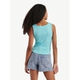 thumbnail image 2 of Justice Girls Rib Tank, Sizes XS - XLP, 2 of 7