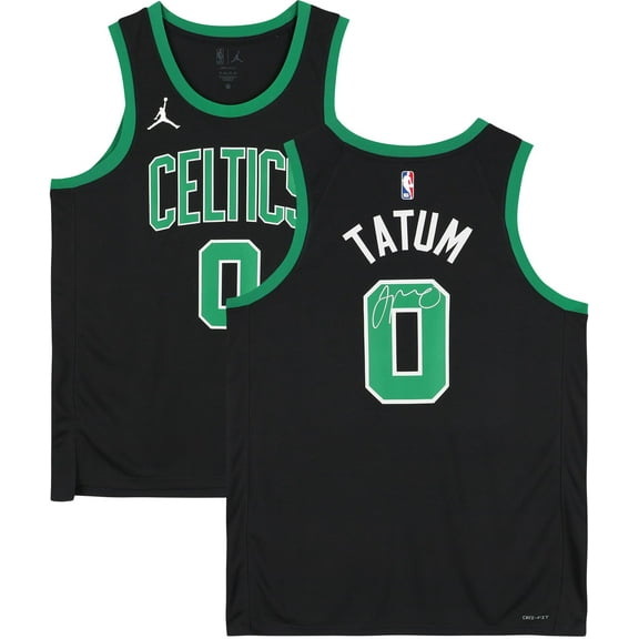 Jayson Tatum Boston Celtics Autographed Black Jordan Brand 2022-23 Statement Edition Jersey - Fanatics Authentic Certified