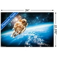 thumbnail image 3 of Space Walk Wall Poster with Pushpins, 22.375" x 34", 3 of 3