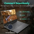 thumbnail image 6 of HP Victus 15.6" FHD 144 Hz Gaming Laptop, AMD Ryzen 5-7535HS, 16GB DDR5, 1TB PCIe SSD, AMD Radeon RX 6550M Graphics, Backlit Keyboard, Wi-Fi 6, Windows 11 Pro, Mica Silver, 128GB Docking Station Set, 6 of 9