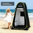 thumbnail image 6 of Pop up Privacy Shower Tent - Portable Changing Shower Tent, Dressing Room, Bathroom, Outdoor Rain Shelter for Camping, Hiking, Beach, 6 of 8