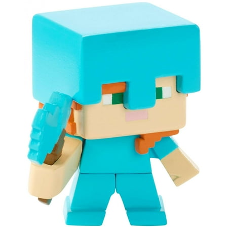 UPC: 0887961699890 | Minecraft Mini Action Figures Collection with Pixelated Design Single (Characters May Vary)