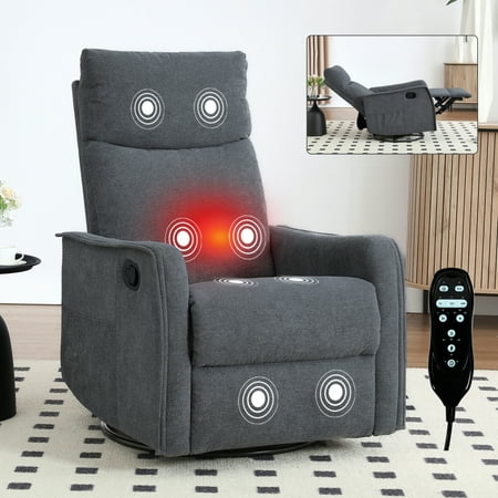 heat massage manual recliner chair product