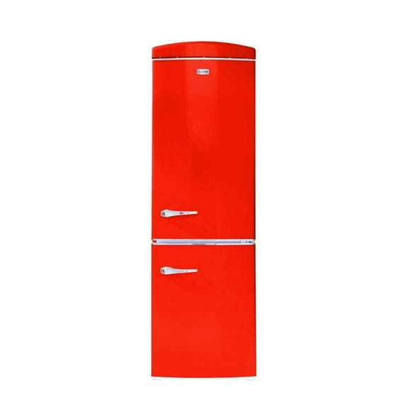Bottom Mount Retro Refrigerator