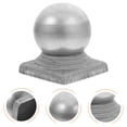thumbnail image 3 of SHISUYAN Fence Post Cap Metal Fence Cap Ball Shaped Post Cap Fence Protector Fence Post Cover Corridors Post Cap Fence Post Accessory (S), 3 of 8