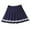 Navy Blue, variant on Women's Casual Mini Pleated Skirt High Waisted Skater Tennis Skirts Skorts with Shorts S-XXL