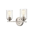 thumbnail image 5 of 2 - Light Satin Nickel / Silver Wall Sconce, 5 of 7