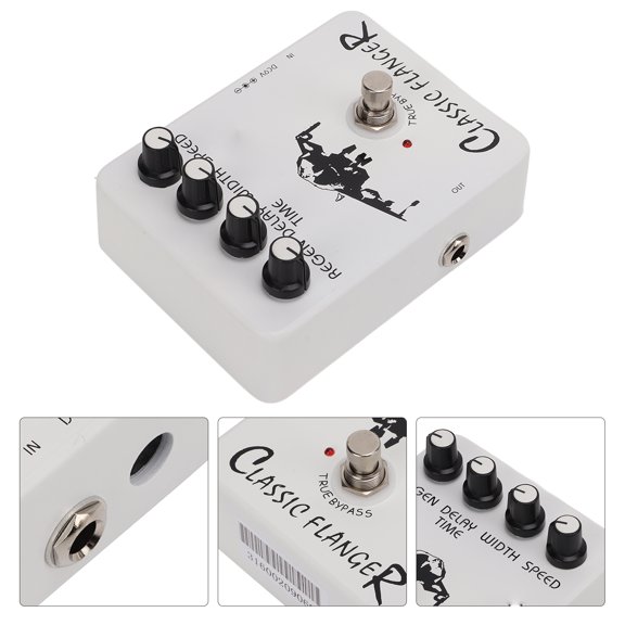 Guitarra eléctrica de efecto único, pedal de efecto de guitarra, accesorios metálicos para guitarra, pedal de efecto True Bypass, mejora tu experiencia Jadeshay A