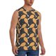 thumbnail image 2 of Fotbe Chicken Legs Men's Camiseta sin Mangas Estampada para Hombres, Playera Casual para Gimnasio, Entrenamiento, Playa-3X-Large, 2 of 7