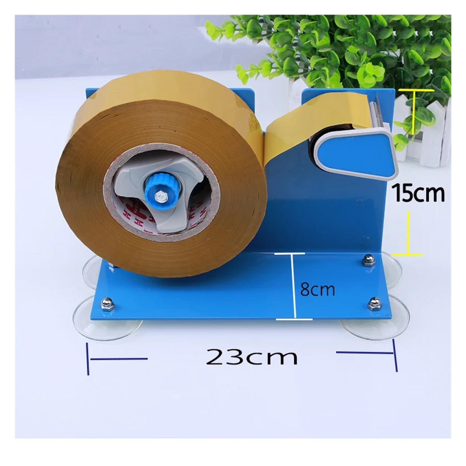 Packing Tape Dispenser, Hand-held Heavy Duty Tape Cutter For Shipping Box Sealing Carton Packaging Parcel Cutter Machine