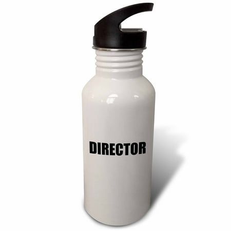

Director - film industry job pride - black and white text - proud of your movie profession or hobby 21 oz Sports Water Bottle wb-151218-1