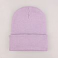 thumbnail image 1 of Gorro fluorescente, gorro de lana acrílica, para parejas, gorro de punto de otoño e invierno europeo y americano, gorro de color caramelo, 1 of 6