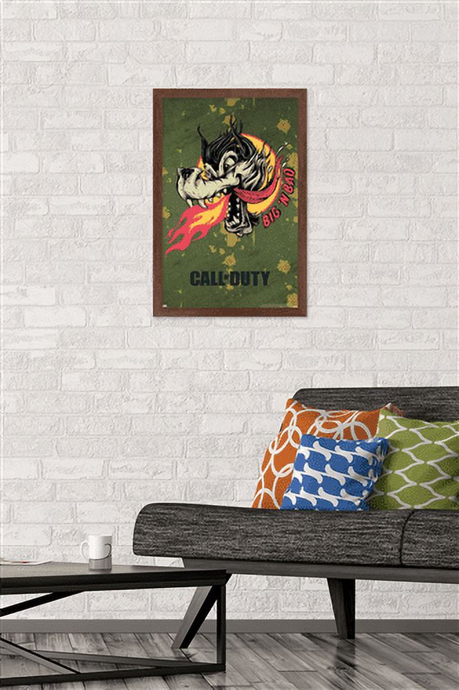Call of Duty: Vanguard - Big 'N Bad Wall Poster, 14.725" x 22.375", Framed