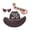 Coffee, variant on Suitable For 30th Birthday Parties And Stage Performances Shoulder Strap Glasses And Cowboy Hat Ensemble Coffee One Size