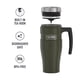 thumbnail image 5 of Taza de viaje THERMOS 473ml Verde Militar, 5 of 5
