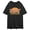 Black, variant on Junior's Lost Gods California Poppy Flowers Graphic Oversized T-Shirt