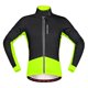 thumbnail image 1 of Jersey de Ciclismo Invierno Térmica Forro Polar Cálido Acampar Ejercicio de Senderismo Gimnasio - Negro con Verde S S Macarena Chaqueta de ciclismo de polar térmico, 1 of 8