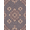 Mauve Grey, Pattern 2, variant on ODIKA Vintage Distressed Farmhouse Scroll Border Southwestern Mauve Boho Refined for Dining Room, Large Office, Lounge, Non-Slip Chair-Friendly