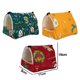 thumbnail image 2 of Cama cálida para hámster de invierno, nido de conejillo de indias, cama suave para mascotas pequeñas, 2 of 7
