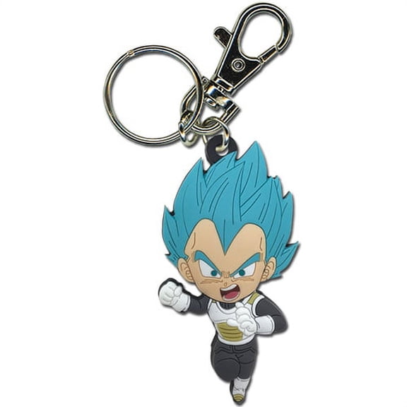 Great Eastern Entertainment Dragon Ball Super: Super Saiyan Blue Vegeta PVC Keychain