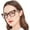 Leopard-LH5185, variant on MARE AZZURO Cat Eye Bling Reading Glasses Women Retro Large Readers (Leopard)Polycarbonate lens