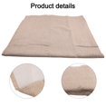thumbnail image 5 of Cotton Linen Table Cover for Rectangular For Dining and Coffee Waterproof 140*220cm, 5 of 9