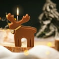 thumbnail image 4 of Cute Christmas Reindeer Candle Winter Scented Candle Soy Wax Aromatherapy Candle Christmas Holiday Party Decoration, 4 of 6