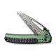 thumbnail image 1 of Civivi Sentinel Strike Button Lock C22025BDS1 Green/Black Damascus Pocket Knife  Cuchillo, 1 of 4