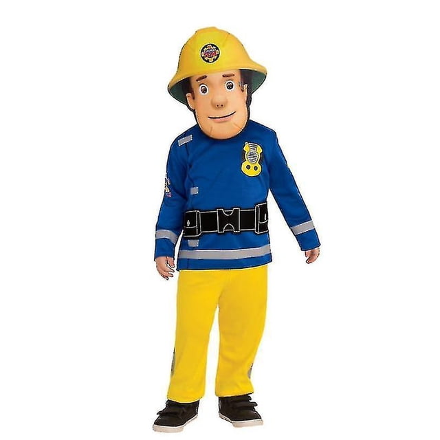 Disfraz HUOGUO Fireman Sam, set de actuación infantil, talla M