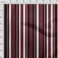 thumbnail image 3 of oneOone Cotton Poplin Red Fabric Stripes Sewing Material Print Fabric By The Yard 56 Inch Wide-9F8, 3 of 4