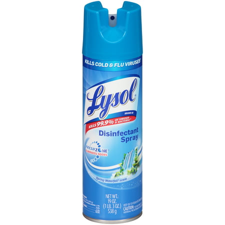 019200793261 UPC - Lysol 1920079326 Lysol Disinfectant Spray Spring  Waterfall Scent: 19 Oz.