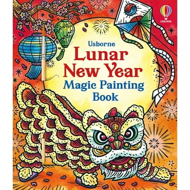 Magic Painting Books Lunar New Year Magic Painting Book, (Paperback)