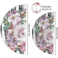 thumbnail image 3 of FMSHPON Bunny Spring Floral Butterfly Xmas Christmas Tree Skirt Stand Mat for Holiday Party Decoration Indoor Outdoor 36 inches, 3 of 6