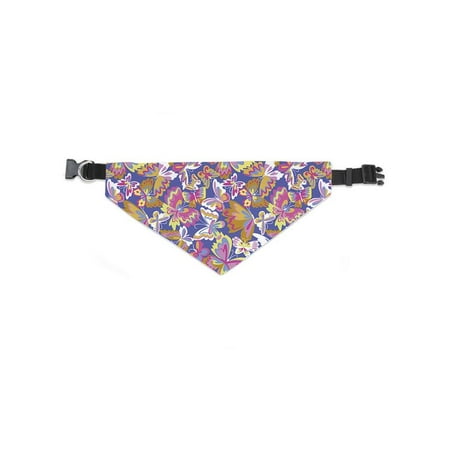 Chic Butterfly Pastel Pattern Bandana -Image by Shutterstock, Small