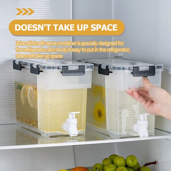 unbranded Para Bebidas Transparente Con Uso Doméstico Para Jugos Y Té Frío