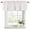 Pink, White, variant on Navy Blue Vertical Stripes Curtain Valances for Windows, Kitchen Valance Window Treatments Panel 2 Pack, Geometric Farmhouse Striped Rod Pocket Short Curtains for Bathroom Bedroom 42 x 12 Inch