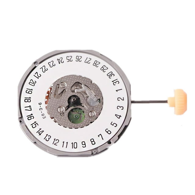 3 Pin 23.3 mm Watch Movement + Watch Adjusting Stem For Miyota