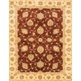 thumbnail image 1 of Ahgly Company Indoor Rectangle Abstract Yellow Orange Oriental Area Rugs, 8' x 12', 1 of 6