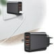 thumbnail image 1 of Adaptador de corriente USB para viaje Cargador de teléfono móvil Enchufe internacional europeo para iPhone, 1 of 6