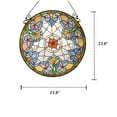 thumbnail image 3 of RADIANCE Goods Victorian Tiffany-Glass Window Panel 24" Tall, 3 of 3