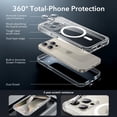 thumbnail image 3 of Funda de teléfono ESR para iPhone 15 Pro con funda transparente de vidrio templado, 3 of 8